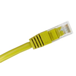 Alantec KKU5CZA1 networking cable Yellow 0.25 m Cat5e U/UTP (UTP)