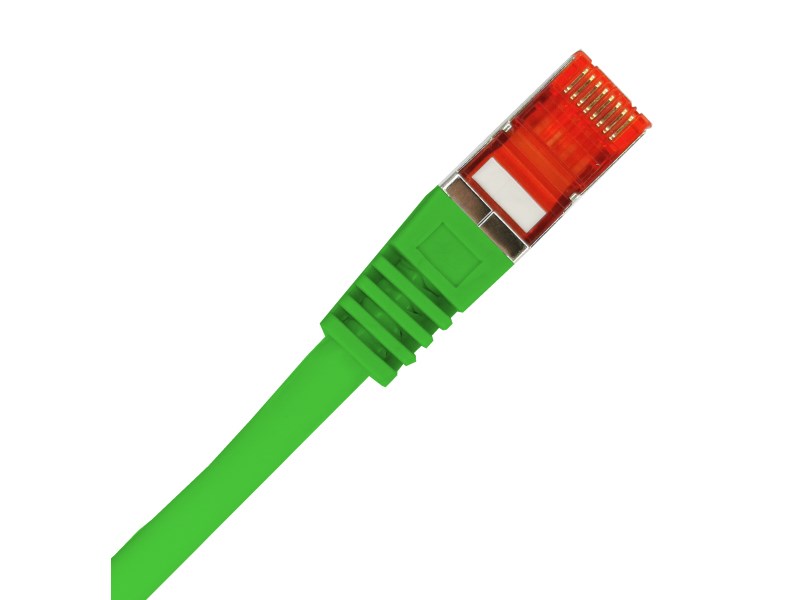 A-LAN KKS6ZIE2.0 networking cable Green 2 m Cat6 F/UTP (FTP)
