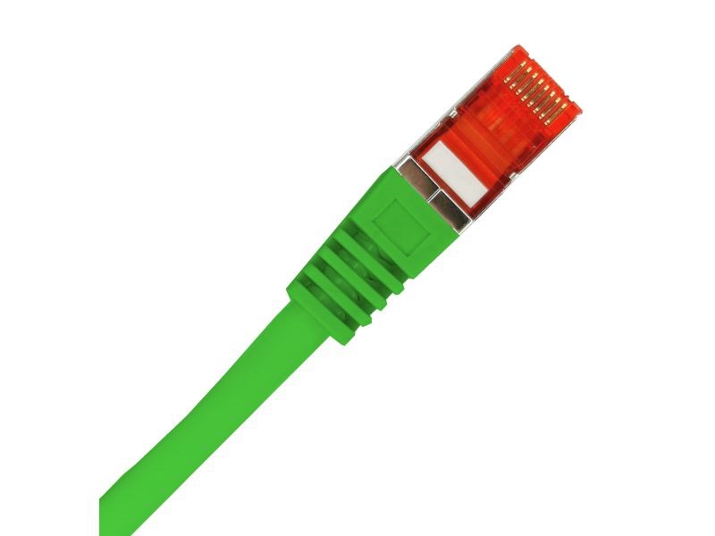 A-LAN KKS6ZIE2.0 networking cable Green 2 m Cat6 F/UTP (FTP)