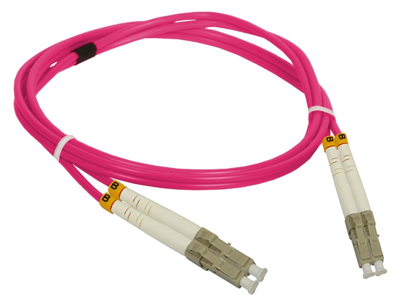 Alantec FOC-LCLC-5MMD-5-4 InfiniBand/fibre optic cable 5 m LC Violet