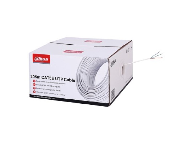 Dahua Technology PFM920I-5EUN networking cable White 305 m Cat5e U/UTP (UTP)