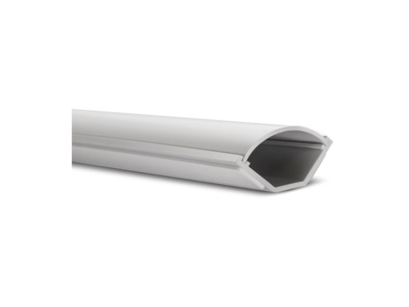 Maclean MCTV-575 cable organizer Floor Cable flex tube White 1 pc(s)