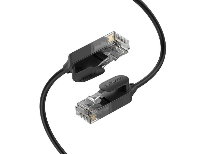 Ugreen Ethernet network cable patch cord RJ45 Cat 6A UTP up to 10Gb/s 3m NW122 (black) Ugreen Ethernet network cable patch cord RJ45 Cat 6A UTP up to 10Gb/s 3m NW122 (black)