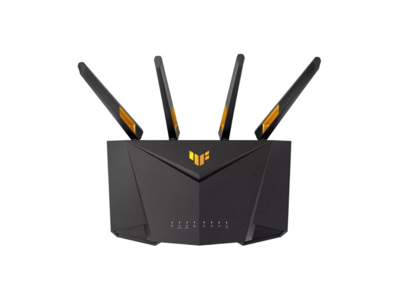 ASUS TUF Gaming AX4200 wireless router 2,5 Gigabit Ethernet Dual-band (2.4 GHz / 5 GHz) Black, Orange