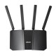 ASUS RT-BE82U BE6500 wireless router 2.5 Gigabit Ethernet Dual-band (2.4 GHz / 5 GHz) Black