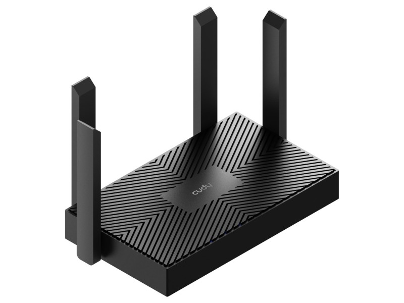 Cudy WR1500 wireless router Gigabit Ethernet Dual-band (2.4 GHz / 5 GHz) Black