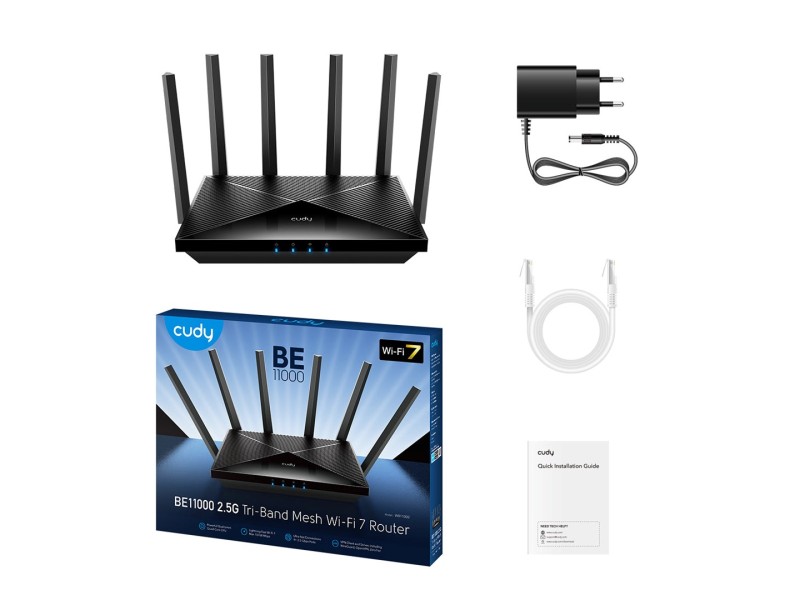 CUDY WR6500H 2.5G Wi-Fi 7 Router
