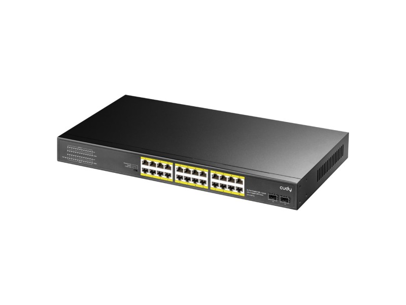 Cudy GS1028PS2 network switch Gigabit Ethernet (10/100/1000) Power over Ethernet (PoE) Black