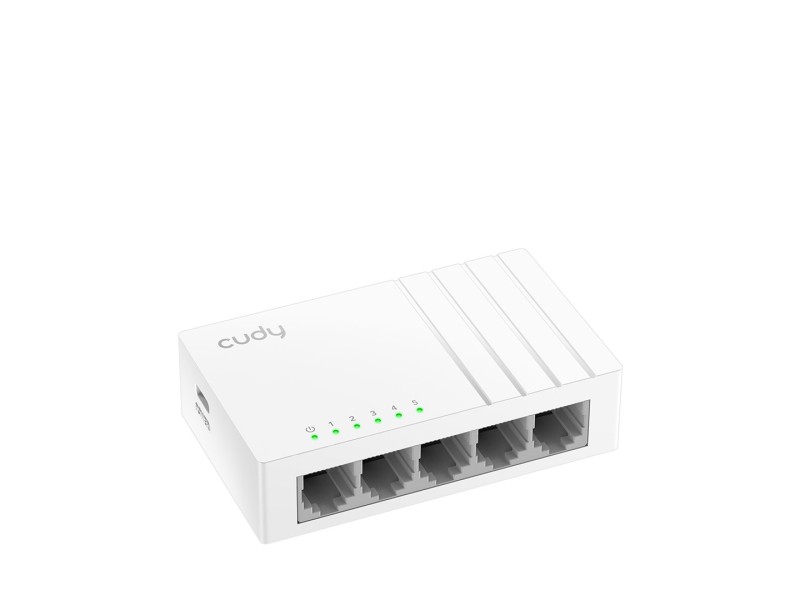 Cudy GS105U network switch Unmanaged Gigabit Ethernet (10/100/1000) White Cudy GS105U network switch Unmanaged Gigabit Ethernet (10/100/1000) White