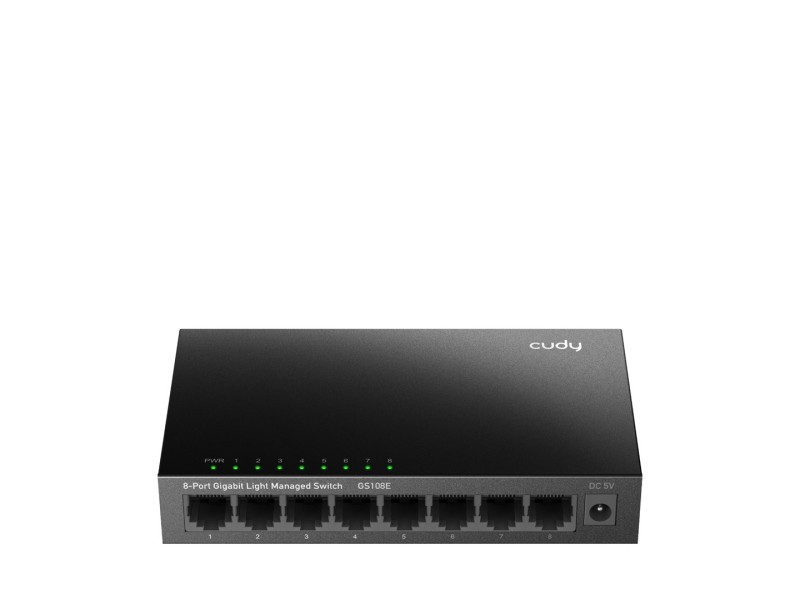 CUDY GS108E 8-port managed switch