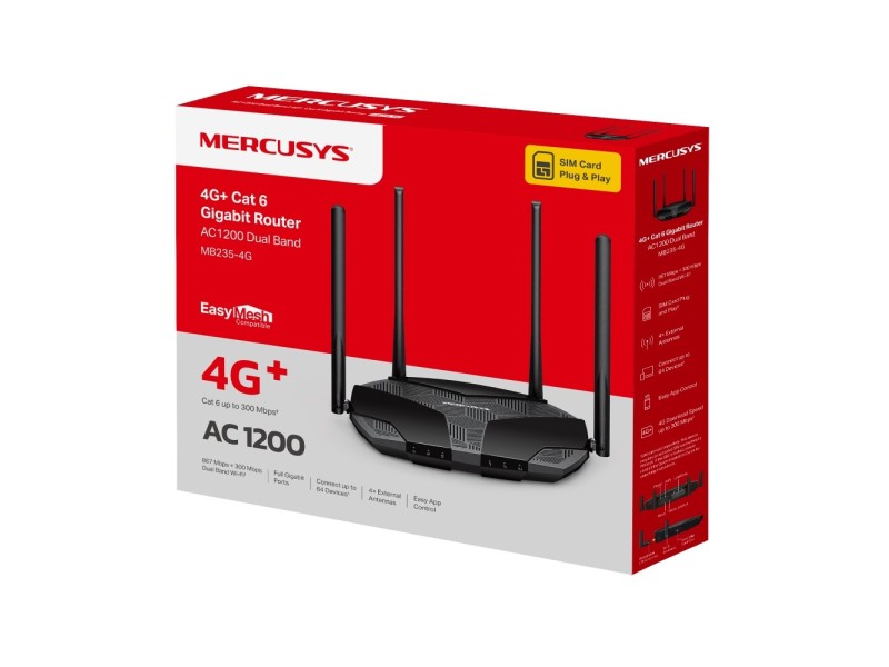 Mercusys MB235-4G router