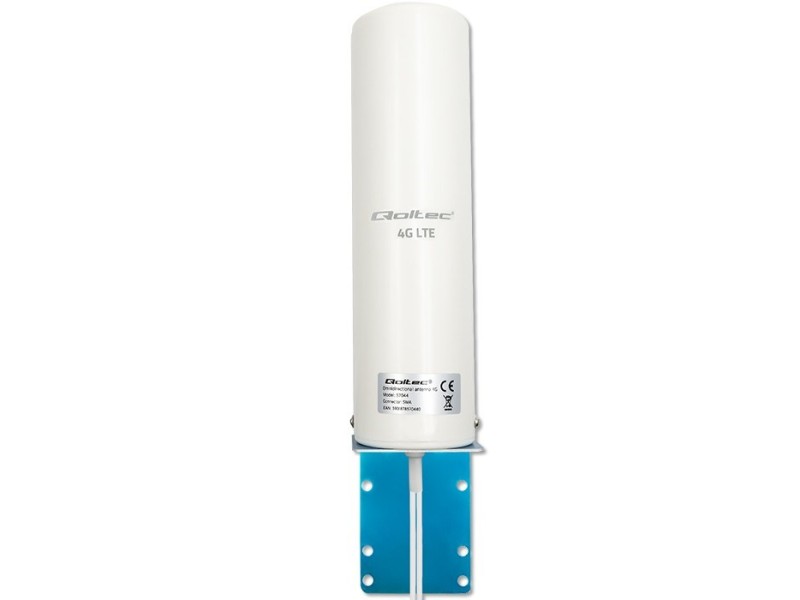 Qoltec 57044 4G LTE DUAL antenna | 5dBi | omnidirectional | outdoor Qoltec 57044 4G LTE DUAL antenna | 5dBi | omnidirectional | outdoor