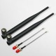 Qoltec 57046 Wi-Fi antenna 2.4/2.5 GHz | 5.1/5.8 GHz | 5dBi | omnidirectional | Indoor