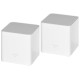 Tenda EX3 (2-pack) Dual-band (2.4 GHz / 5 GHz) Wi-Fi 6 (802.11ax) White 1 Internal
