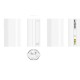 Tenda 5G01 wireless router Gigabit Ethernet Dual-band (2.4 GHz / 5 GHz) 5G White Tenda 5G01 wireless router Gigabit Ethernet Dual-band (2.4 GHz / 5 GHz) 5G White