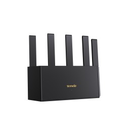Tenda TX12L Pro wireless router Gigabit Ethernet Dual-band (2.4 GHz / 5 GHz) Black