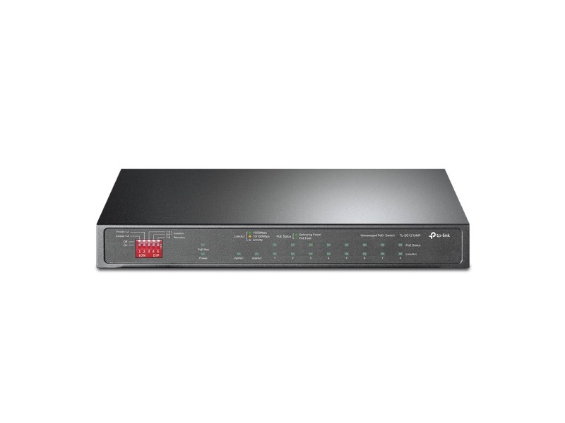 TP-Link TL-SG1210MP network switch Unmanaged Gigabit Ethernet (10/100/1000) Power over Ethernet (PoE) Black TP-Link TL-SG1210MP network switch Unmanaged Gigabit Ethernet (10/100/1000) Power over Ethernet (PoE) Black
