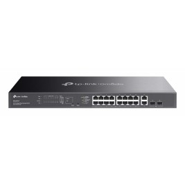 TP-Link Omada ES220GMP network switch Managed L2 Gigabit Ethernet (10/100/1000) Power over Ethernet (PoE) Black