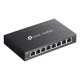 TP-Link Omada ES208G network switch Managed L2 Gigabit Ethernet (10/100/1000) Black