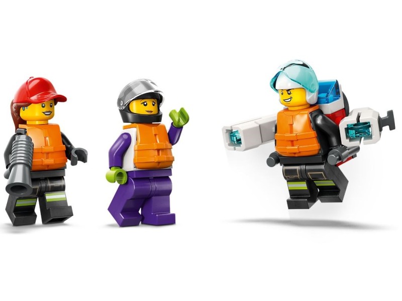 LEGO CITY 60373 FIRE RESCUE BOAT