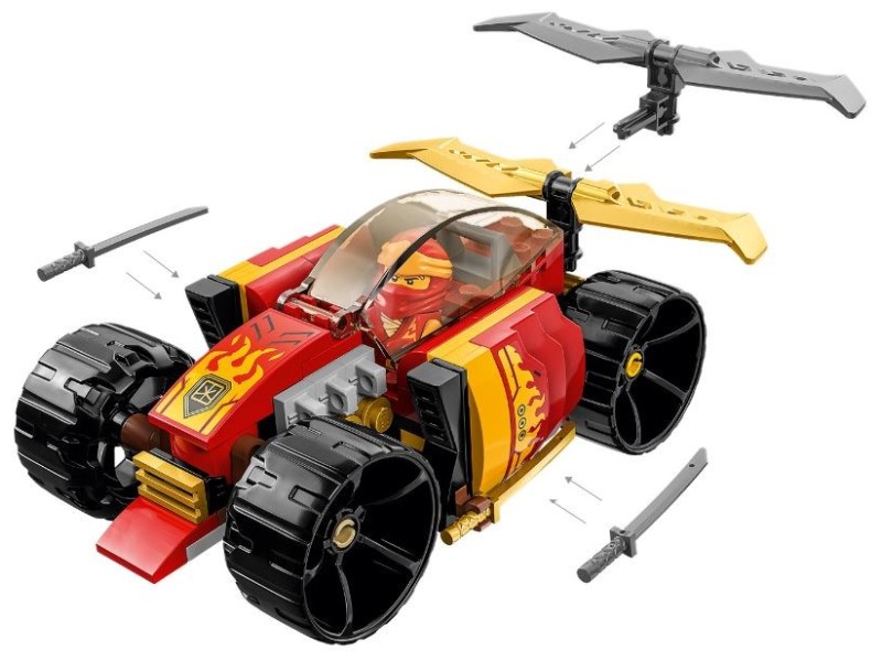 LEGO NINJAGO 71780 KAI'S NINJA RACE CAR EVO