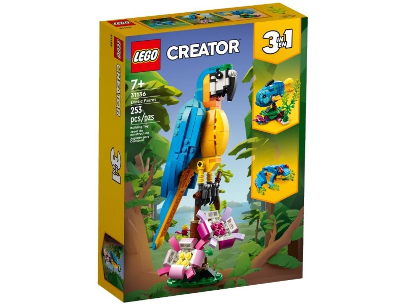 LEGO CREATOR 31136 EXOTIC PARROT