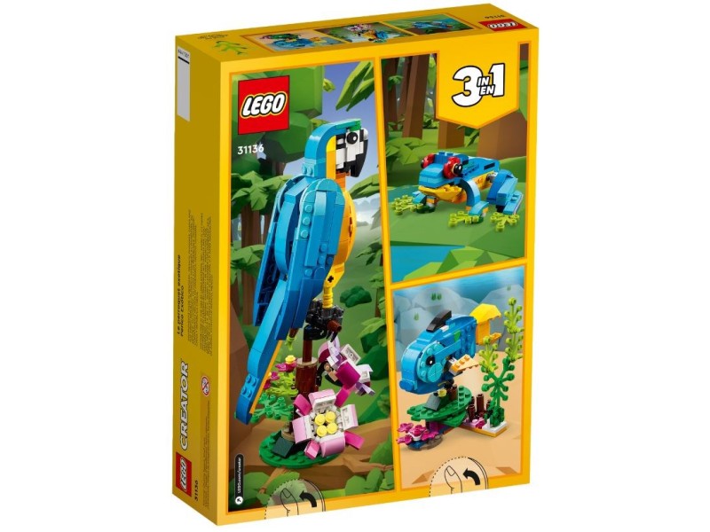 LEGO CREATOR 31136 EXOTIC PARROT
