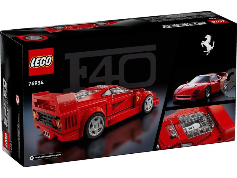 LEGO SPEED CHAMPIONS 76934 Ferrari F40 Supercar