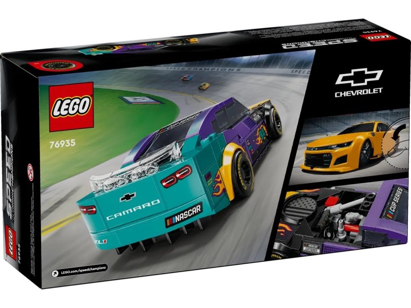 LEGO SPEED CHAMPIONS 76935 NASCAR Next Gen Chevrolet Camaro ZL1