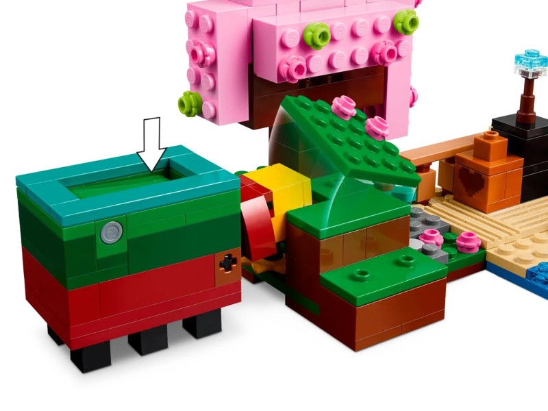 Blocks LEGO MINECRAFT 21260 The Cherry Blossom Garden