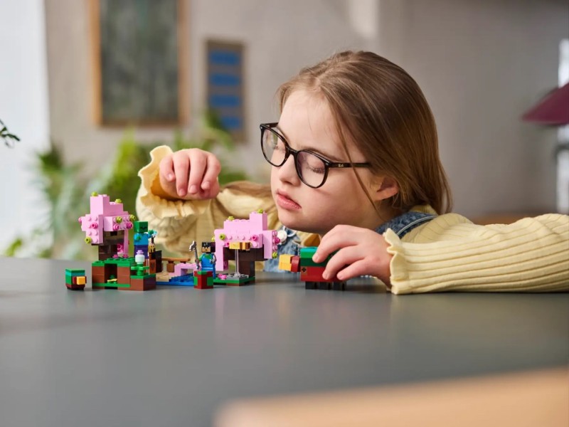 Blocks LEGO MINECRAFT 21260 The Cherry Blossom Garden