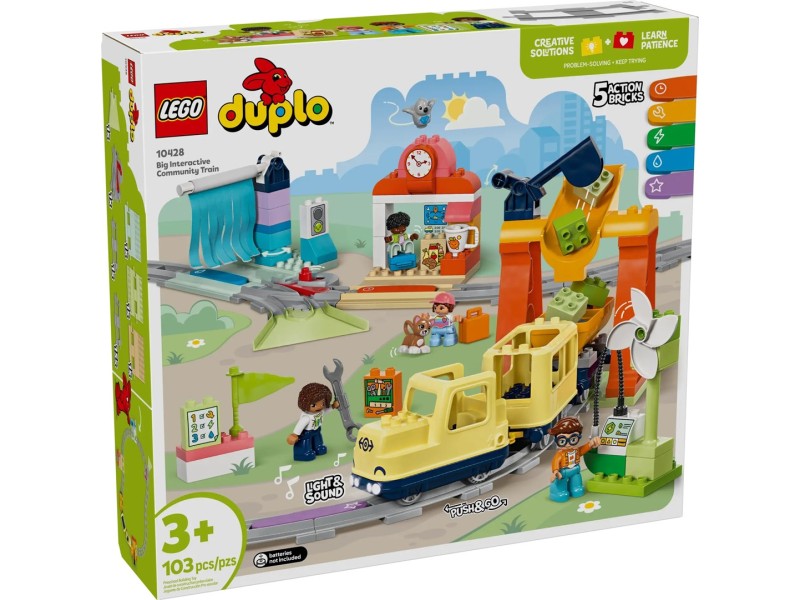 LEGO DUPLO 10428 Big Interactive Community Train