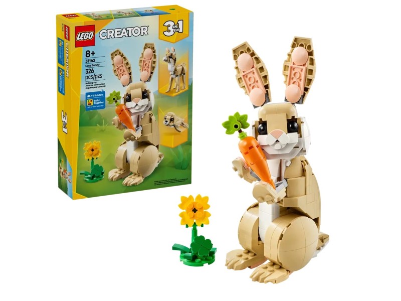 LEGO CREATOR 3 IN 1 31162 Cute Bunny
