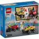 LEGO CITY 60458 Pizza vs. Fire Truck