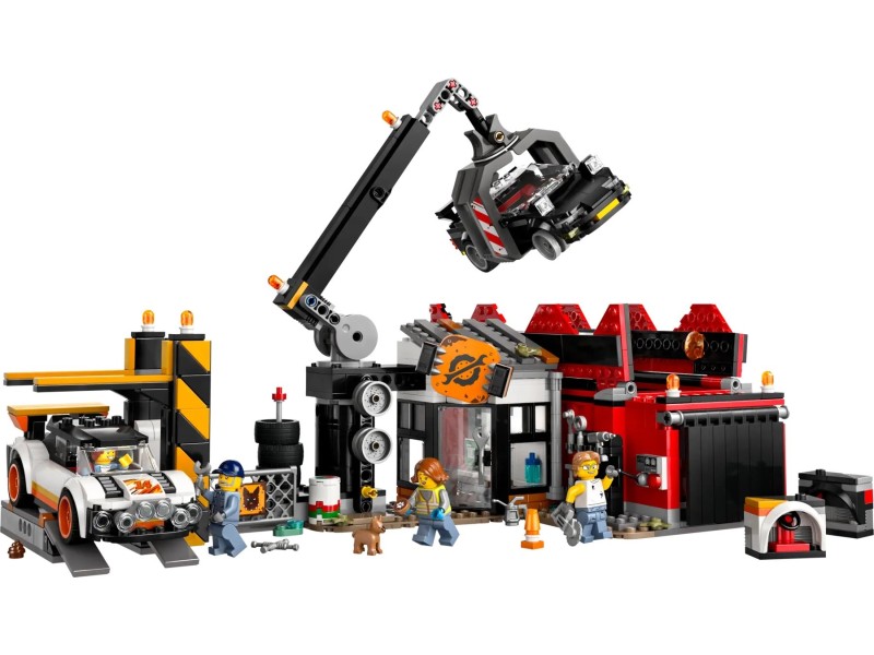 LEGO CITY 60472 Scrapyard with Cars