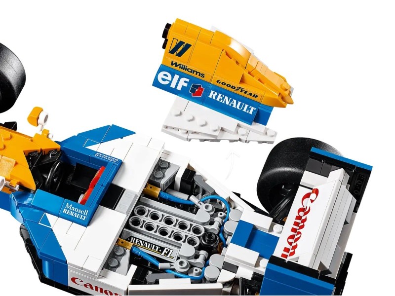 LEGO ICONS 10353 Williams Racing FW14B & Nigel Mansell