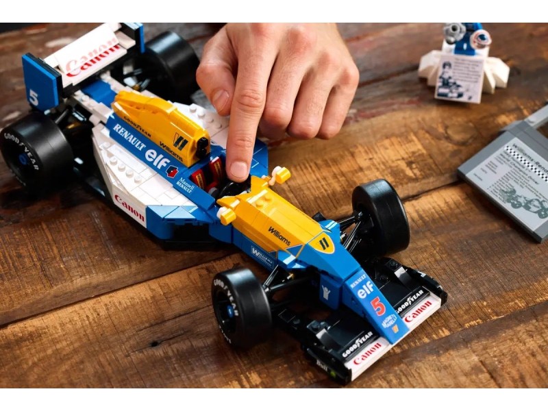 LEGO ICONS 10353 Williams Racing FW14B & Nigel Mansell