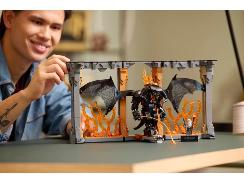 LEGO ICONS 10367 The Lord of the Rings: Balrog Book Nook
