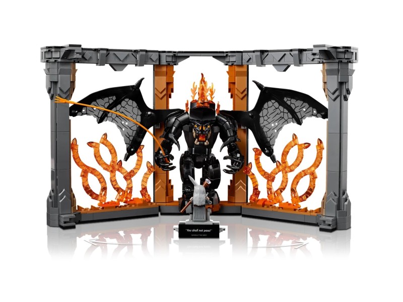 LEGO ICONS 10367 The Lord of the Rings: Balrog Book Nook