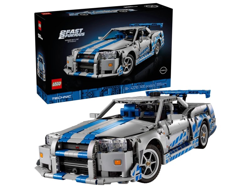 LEGO TECHNIC 42210 2 Fast 2 Furious Nissan Skyline GT-R (R34) LEGO TECHNIC 42210 2 Fast 2 Furious Nissan Skyline GT-R (R34)