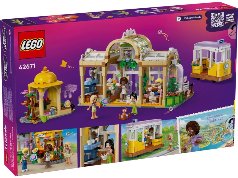 LEGO FRIENDS 42671 Plant Café & Flower Shop