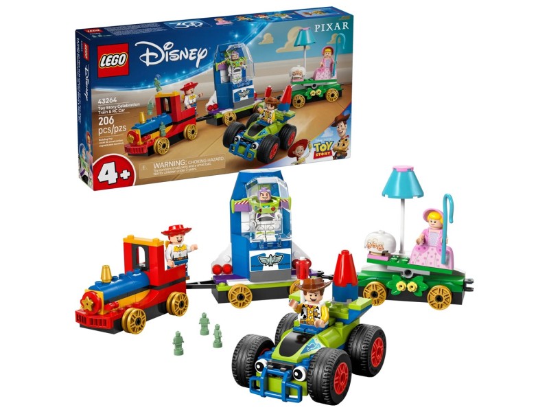 LEGO DISNEY 43264 Toy Story - Celebration Train and RC Car