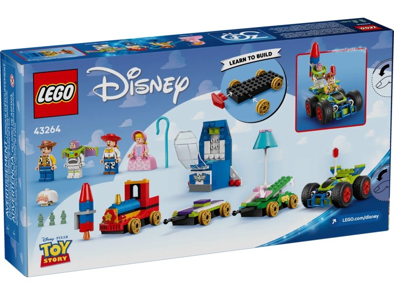 LEGO DISNEY 43264 Toy Story - Celebration Train and RC Car