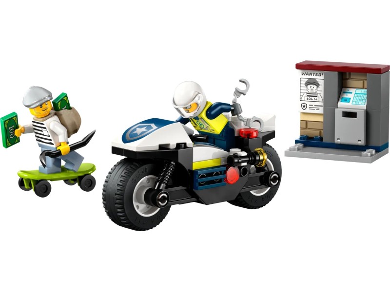 LEGO CITY 60455 Police Motorcycle Chase