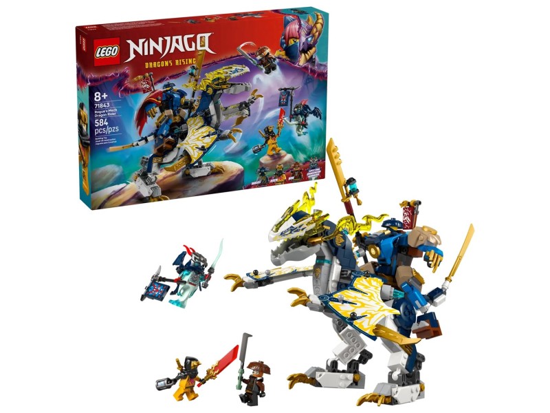 LEGO NINJAGO 71843 Rogue’s Mech Dragon Rider