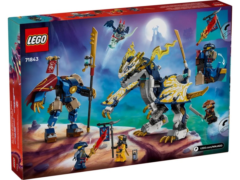 LEGO NINJAGO 71843 Rogue’s Mech Dragon Rider