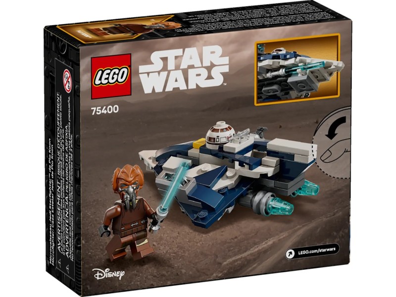 LEGO STAR WARS 75400 Plo Koon's Jedi Starfighter Microfighte