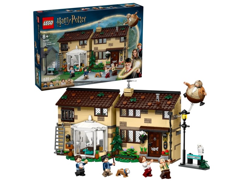 LEGO HARRY POTTER 76451 Privet Drive: Aunt Marge's Visit