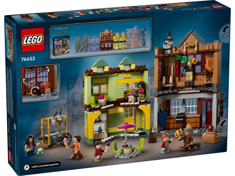 LEGO HARRY POTTER 76452 Quality Quidditch Supplies & Ice Cream Parlour