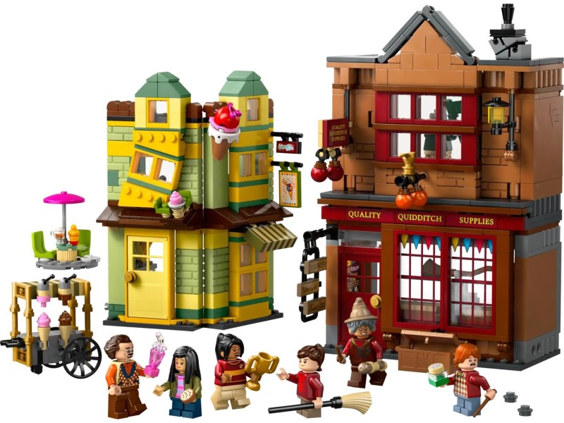 LEGO HARRY POTTER 76452 Quality Quidditch Supplies & Ice Cream Parlour